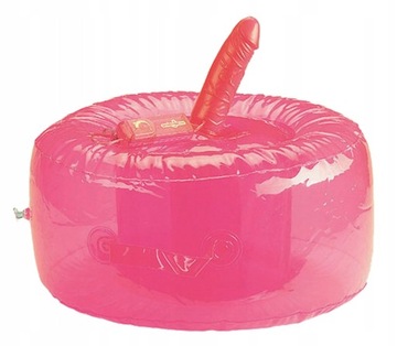 Poduszka z wibrującym dildo na pilota 21cm