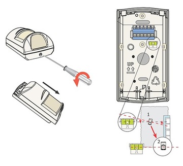 Bosch Gen2 ISC-BPR2-W12 PIR Detector Detactor