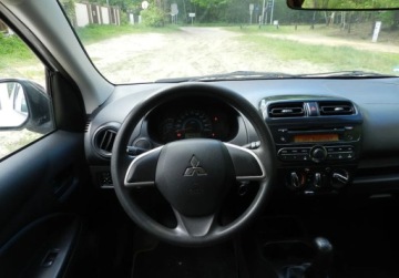 Mitsubishi Space Star Hatchback 5d 1.0 71KM 2016 Mitsubishi Space Star maly tani niezawodny SERWISOWANY Benzyna 71KM, zdjęcie 11