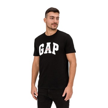 Koszulka męska GAP Logo Original Tee true black L