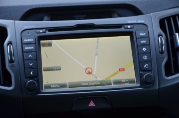 Kia Sportage III SUV 1.6 GDI 135KM 2012 CZARNA ZAREJESTROWANA 1.6GDI 135KM SERWIS NAVI KAMERA ALU GWARANCJA, zdjęcie 30