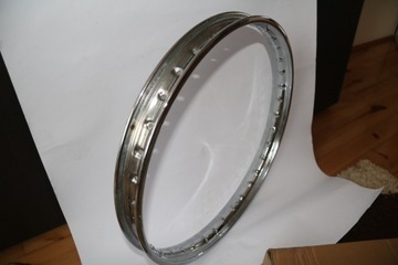 WSK, MZ ETZ - ОБОД, СТАЛЬ ХРОМИРОВАННЫЙ ОБОД 18 x 1,6