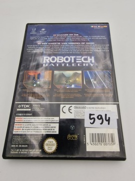 NINTENDO GAMECUBE ROBOTECH BATTLECRY