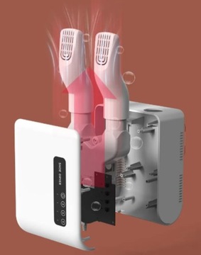 ЭЛЕКТРИЧЕСКАЯ НАСТЕННАЯ СУШИЛКА ДЛЯ ОБУВИ И ПЕРЧАТОК С ИНТЕЛЛЕКТУАЛЬНЫМ ТАЙМЕРОМ