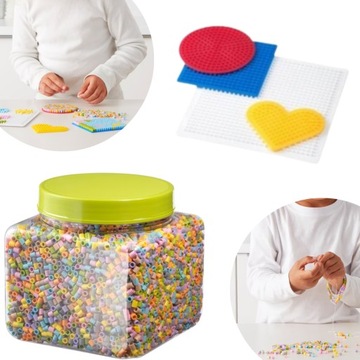 IKEA PYSSLA KORALIKI DO PRASOWANIA + 4 FORMY