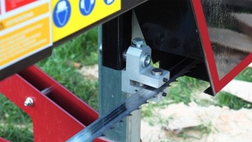 Trak tartak piła taśmowa taśmowy elektryczny 7,5kW 790mm osłona taśmy drewn