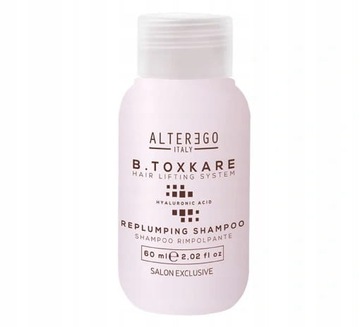 ALTER EGO B.TOXKARE REPLUMPING SZAMPON DO WŁOSÓW 60ML