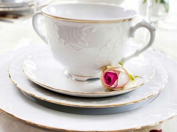 3604 ЛОЖКА ДЛЯ СОУСА 20см Golden Line ROCOCO ĆMIELÓW