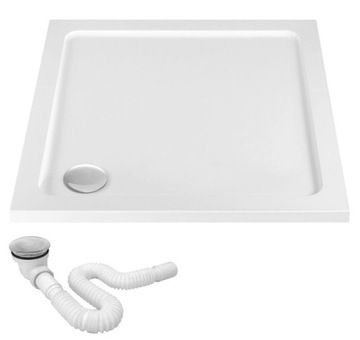 Brodzik Prysznicowy niski Savoy 90x90x6 White REA