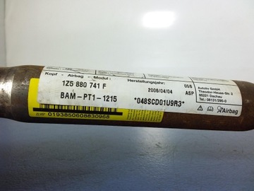 OCTAVIA II ПОДУШКА БЕЗОПАСНОСТИ ЛИФТБАК ЛЕВАЯ 1Z5880741F