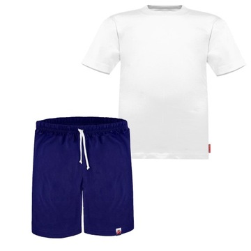 STRÓJ GIMNASTYCZNY KOMPLET SPORTOWY strój WF CHŁOPIEC 158 Marcinkowski