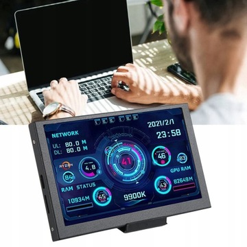 ЖК-монитор 2612220250411 5 дюймов 800 x 480 пикселей IPS/PLS