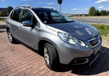 Peugeot 2008 I SUV 1.2 PureTech 82KM 2015 Peugeot 2008 1.2 Benzyna BEZ TURBO NAwigacja Klimatyzacja lakier oryginal, zdjęcie 9