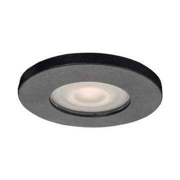 Oprawa lampa Lagos oczko podtynkowe okrągłe czarne