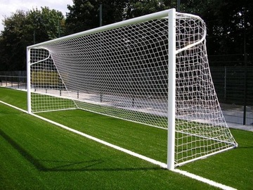 ПОЛНОРАЗМЕРНАЯ СЕТКА ДЛЯ ФУТБОЛЬНЫХ ВОРОТ 7,5x2,5M PP3MM 2x2 DURABLE