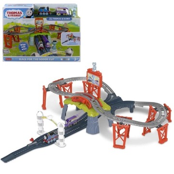 TOMEK I PRZYJACIELE WYŚCIG O PUCHAR SODOR PLUS 2 LOKOMOTY HFW03