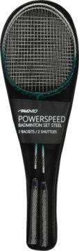 Комплект для бадминтона, ракетки, воланы, ракетки, чехол, AVENTO Power 5 шт.