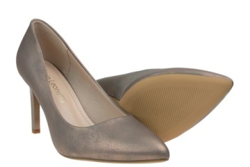 S.LEONE 1399 ВЫСОКИЕ ЖЕНСКИЕ ТУФЛИ, МЕДЬ D036 R 36