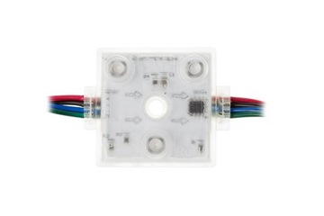 Moduł LED cyfrowy BERGMEN XN-3 RGB IC 12VDC 0,6W 110° 3x5050SMD IP66