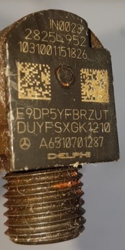 WTRYS WTRYSKIWACZ MERCEDES 2.2 CDI A6510701287