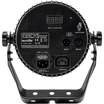 DMX стробоскоп 98x светодиодный пульт дистанционного управления DJ