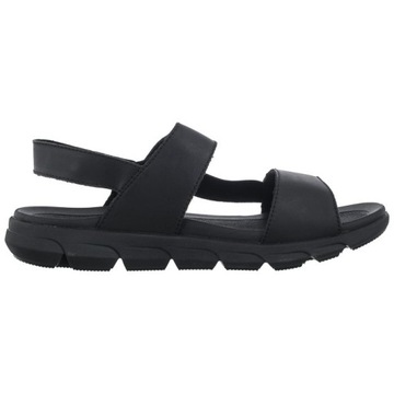 Buty Sandały Męskie Rieker Czarne 20800-00 Black