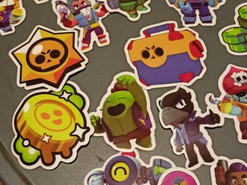 50 шт. наклейка с граффити, серия Brawl Stars, водонепроницаемая наклейка для багажа