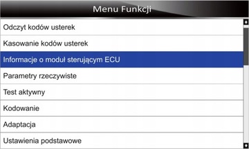 TESTER DIAGNOSTYCZNY RS830Pro WERSJA FULL 35 GRUP