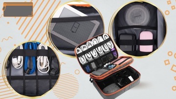 Органайзер Кабели Powerbank Charger Travel 2 комплекта
