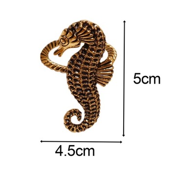 Украшение кольца для салфетки на стол Держатель кольца для салфетки Украшение гиппокампа