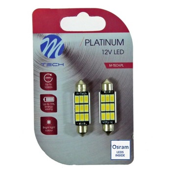 Żarówka LED 36 mm OSRAM c5w canbus 12V zimna biała