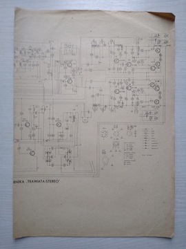 Schemat ideowy i montażowy OR TRAWIATA - STEREO