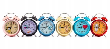 ДЕТСКИЙ БУДИЛЬНИК BT21 BTS Различные цвета