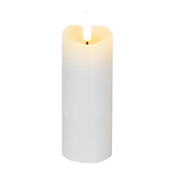 ŚWIECZKA LED NA BATERIE ŚWIECA LAMPKA BIAŁA MAŁA