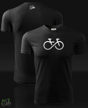 Быстросохнущая футболка HVR со светоотражающим принтом BIKE