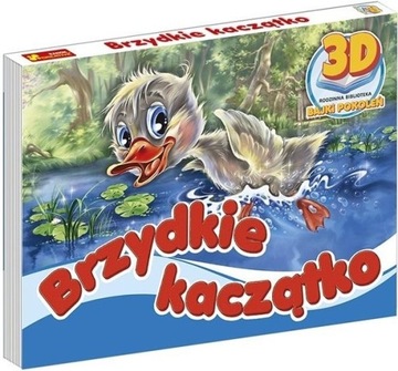 Książka 3D Brzydkie Kaczątko bajki z morałem rozkł