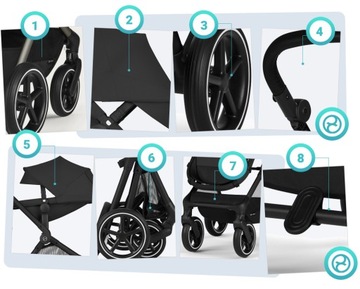КОЛЯСКА CYBEX 4IN1 EOS LUX SLV LAVA GREY И AVIONAUT PIXEL PRO 2.0 C IQ BASE