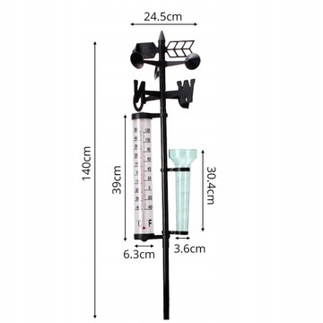 2 комплекта термометров-дождемеров со станцией