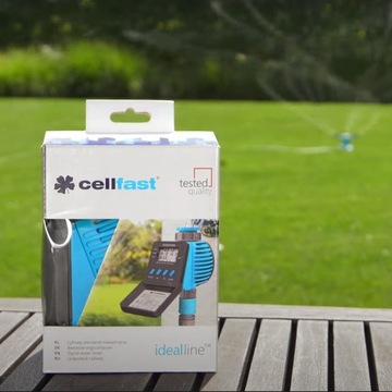 Цифровой контроллер полива сада, программатор таймера Cellfast IDEAL