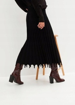 38 Bonprix WW ЧЕРНАЯ ЮБКА МАКСИ