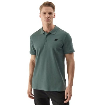 Men's Men's T -Fish Вышитый логотип 4F Sports T -Frish ежедневно