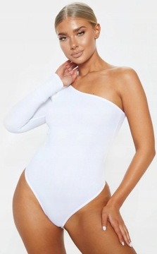 L63 Białe body asymetryczne PrettyLittlething 42