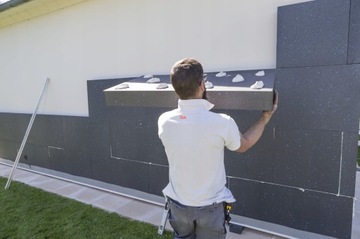 KOMPLETNY SYSTEM ELEWACYJNY STYROPIAN 10CM 370M2