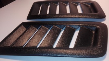 FOCUS RS, ВОЗДУХОЗАБОРНИКИ КАПОТА, МАТОВЫЙ ЧЕРНЫЙ