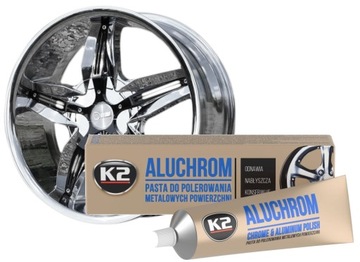 Pasta do polerowania metali K2 Aluchrom 120 g