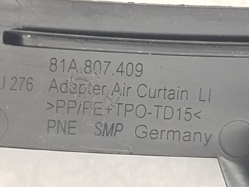 2016R + AUDI Q2 VÝZTUHA DRŽÁK NÁRAZNÍKU DRŽÁKY 81A807410 81A807409