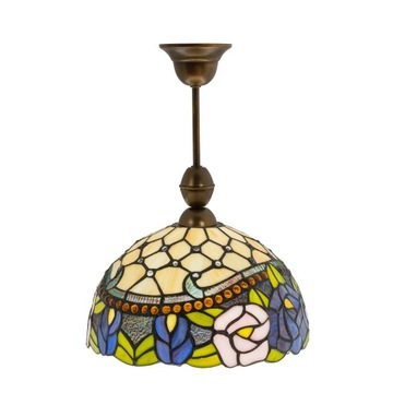 Lampa witrażowa styl Tiffany