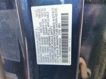 Honda CR-V VI 2023 Honda CR-V 2023 r., 2,0L SPORT 2.0 Hybryda 204KM, zdjęcie 12