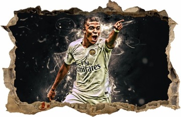 KYLIAN MBAPPE Naklejka na ścianę 60x39 #20
