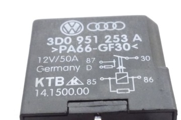 RELÉ VW CADDY III FURGON (2KA, 2KH 2CA, 2CH) 3D0951253A 1.9L DIESEL